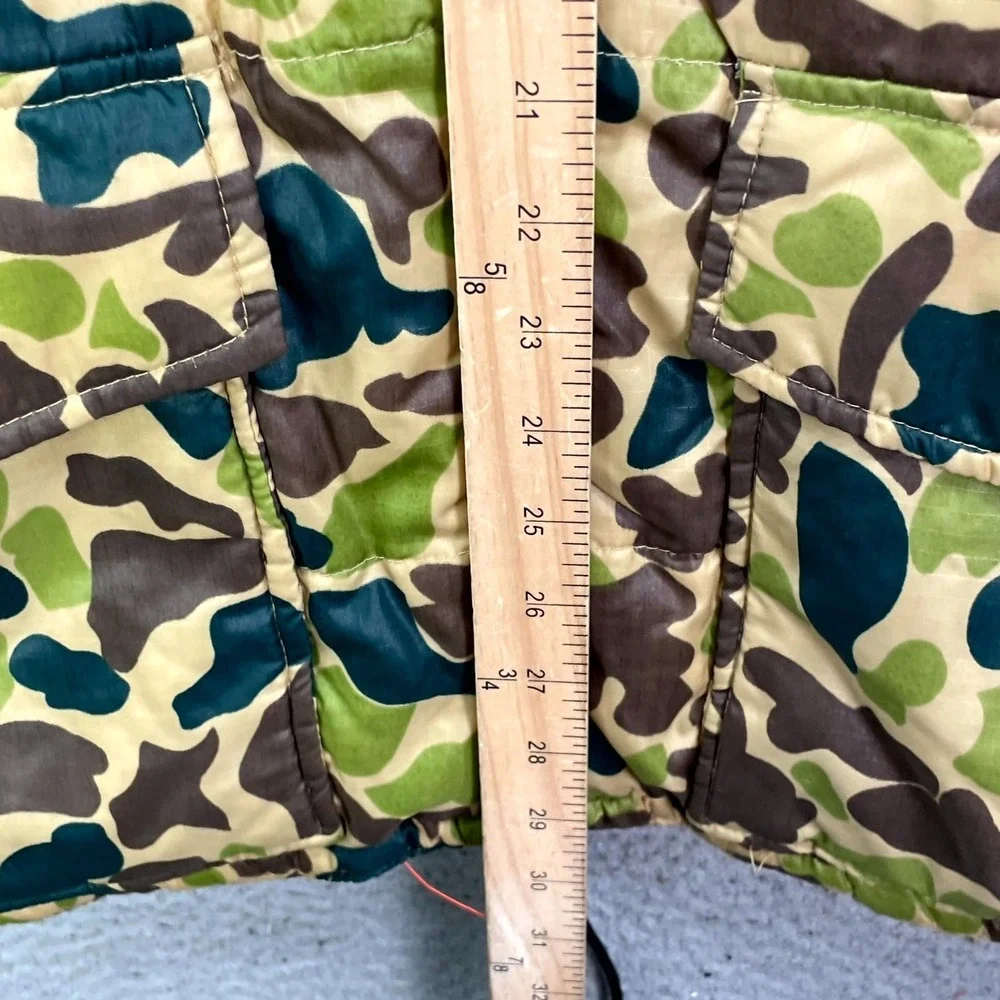 Vintage‎ Woodland Hunting Jacket Mens 2XL Camo Reversible Hike Outdoor Gorpcore